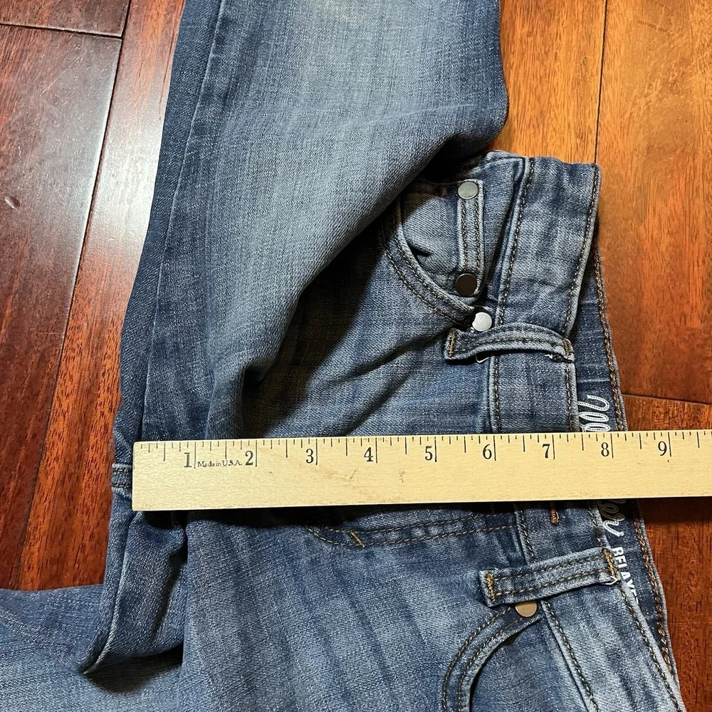 Wrangler Jeans Boys Youth 6 Regular (22x20) Blue Retro Relaxed Bootcut Cowboy